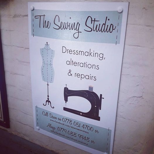 Dawn Stevens - Sewing Studio signage
